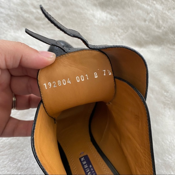 Ralph Lauren Purple Label Monk Strap Vilinda Heels - Picture 14 of 16